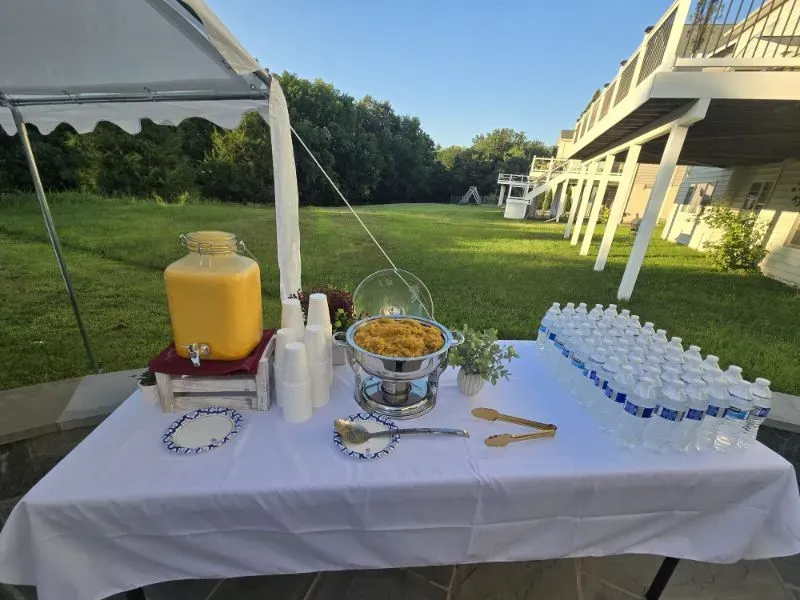 Baba's catering drink station