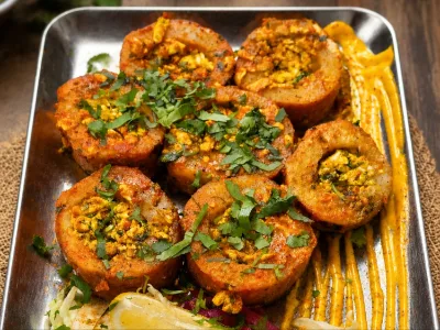 Tandoori Stuffed Aloo